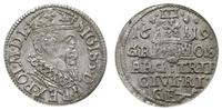 trojak 1619, Ryga, mała głowa króla, ostatni rok