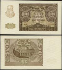 100 złotych 1.03.1940, seria B, numeracja 065022