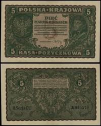 5 marek polskich 23.08.1919, seria II-CU, numera