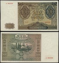 100 złotych 1.08.1941, seria A, numeracja 362530