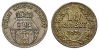 10 groszy 1835, Wiedeń, patyna, dość ładnie zach