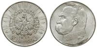 10 złotych 1938, Warszawa, Józef Piłsudski, rzad