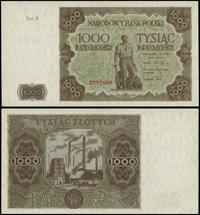 1.000 złotych 15.07.1947, seria D, numeracja 299