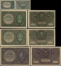 Polska, zestaw banknotów inflacyjnych, 1919-1920