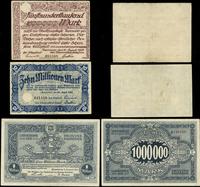 Niemcy, 500.000, 1.000.000 i 10.000.000 marek, 1923