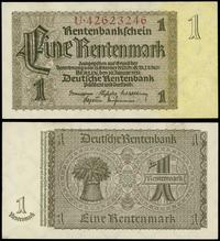 1 rentenmark 30.01.1937, seria U, numeracja 4262