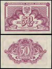 50 groszy 1944, bez oznacznia serii i numeracji,
