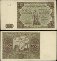 1.000 złotych 15.07.1947, seria D, numeracja 239