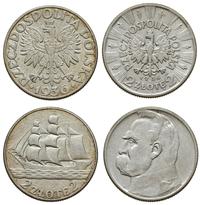 Polska, zestaw 2 złotówek, 1934 i 1936