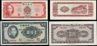 Chiny, zestaw: 10 i 100 yuanów