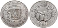 1 peso 1969, 125 lat Republiki, miedzionikiel, p