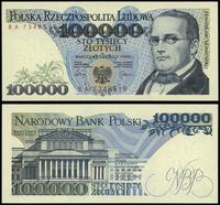 100.000 złotych 1.02.1990, seria BA 7348519, ide