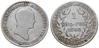 Polska, złotówka, 1832 KG