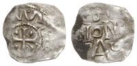 denar 936-983, Krzyż prosty z kulkami w kątach, 