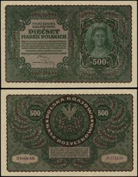 500 marek polskich 23.08.1919, seria II-AK 35332