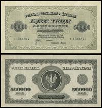 500.000 marek polskich 30.08.1923, seria T 15668