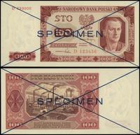 100 złotych 1.07.1948, D 789000 / D 123456, nieb