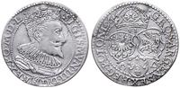 szóstak 1596, Malbork, duże popiersie króla, Tys