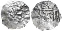 denar 1016-1047, mennica Trewir, Krzyż kulkami w