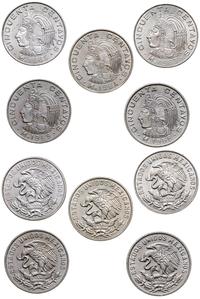 zestaw: 5 x 50 centavos  1964, 1965, 1967, 1968,