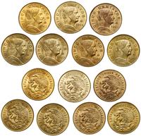 zestaw: 7 x 5 centavos 1963-1969, Meksyk, brąz, 