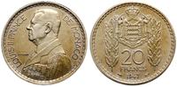 20 franków 1947, Paryż, miedzionikiel, ładne, Ch