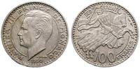 100 franków 1950, Paryż, miedzionikiel, patyna, 