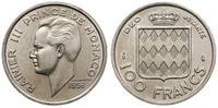 100 franków 1956, Paryż, miedzionikiel, piękne, 