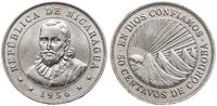 50 centavos 1956, miedzionikiel, piękne, KM 19.1