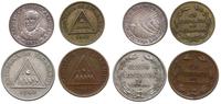 zestaw: 2 x 1 centavos (1940, 1943), 1 x 5 centa