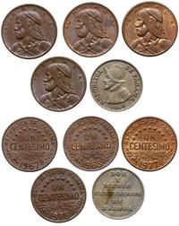 zestaw: 4 x centesimo (1967, 1968, 1977, 1978) i