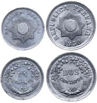 zestaw: 1 i 2 centavo 1951, cynk, razem 2 sztuki