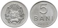 5 bani 1963, Bukareszt, nikiel, MBR 164