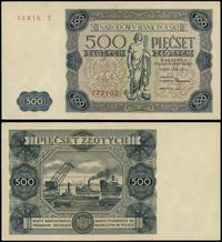 500 złotych 15.07.1947, seria T, numeracja 77710