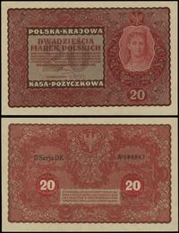 20 marek polskich 23.08.1919, seria II-DK, numer