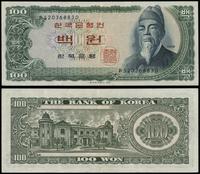 Korea Południowa, 100 won, 1965