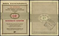 Polska, bon na 10 centów, 1.01.1960