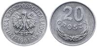Polska, 20 groszy, 1961