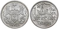 1 gulden 1923, Utrecht, Koga, piękny, CNG 516, J