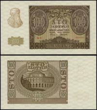 100 złotych 1.03.1940, Ser.B 0685681, falsyfikat