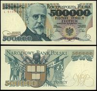 500.000 złotych 20.04.1990, seria L numeracja 51