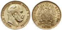 10 marek 1873/A, Berlin, złoto 3.97 g, piękne, J