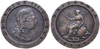 2 pensy 1797, Birmingham, nieduże uderzenia na o
