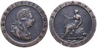 1 pens 1797, Birmingham, nieduże uderzenia na ob