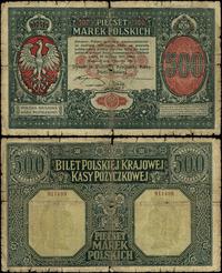 500 marek polskich  15.01.1919, numeracja 811489