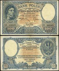 100 złotych  28.02.1919, seria B, numeracja 2257