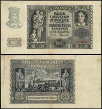 fałszerstwo z epoki - 20 złotych  1.03.1940, ser