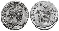 denar 198-200, Rzym, Aw: Popiersie w prawo i nap