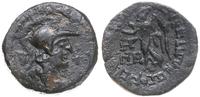 brąz II-I w. pne, Aw: Głowa Ateny w hełmie w pra
