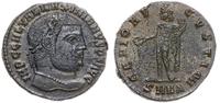 follis 310-311, Nicomedia, Aw: Głowa cesarza w p